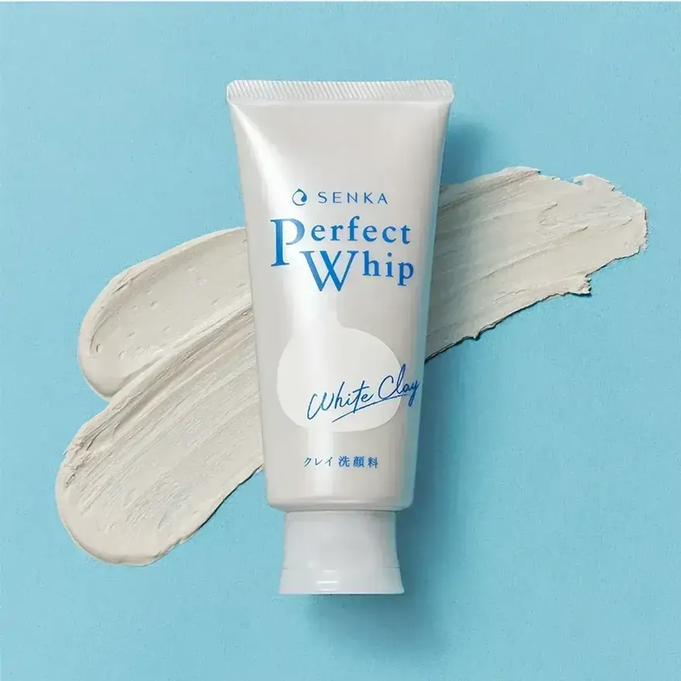 Sữa rửa mặt Shiseido Senka Perfect White Clay tuýp 120g