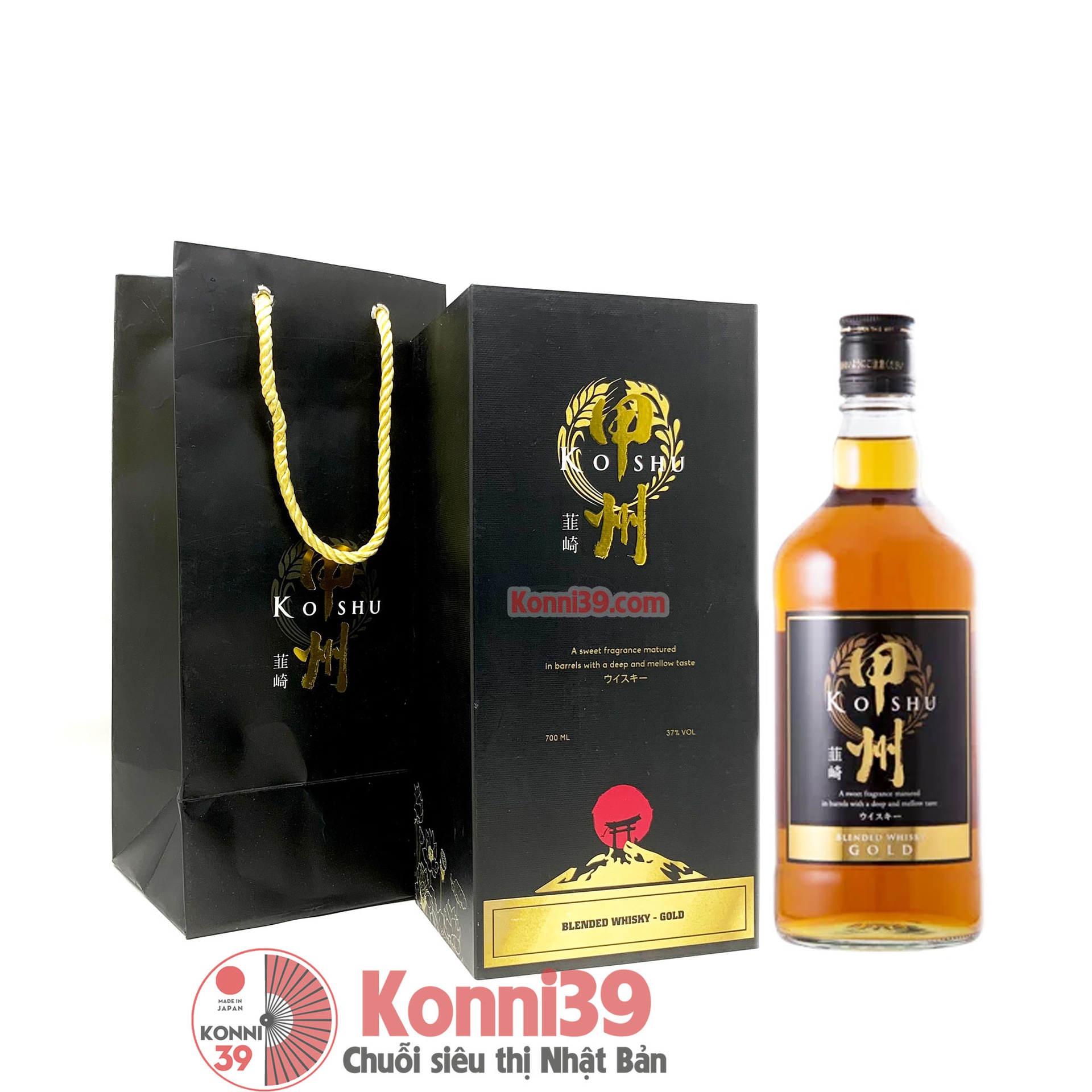 Rượu Whisky Koshu Nirasaki Gold 700ml