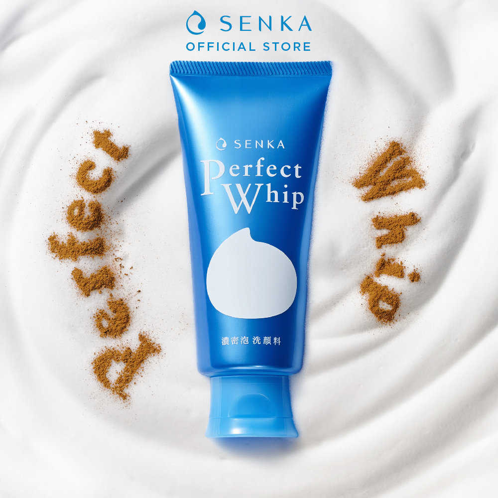 Sữa rửa mặt Shiseido Senka Perfect Whip tuýp 120g
