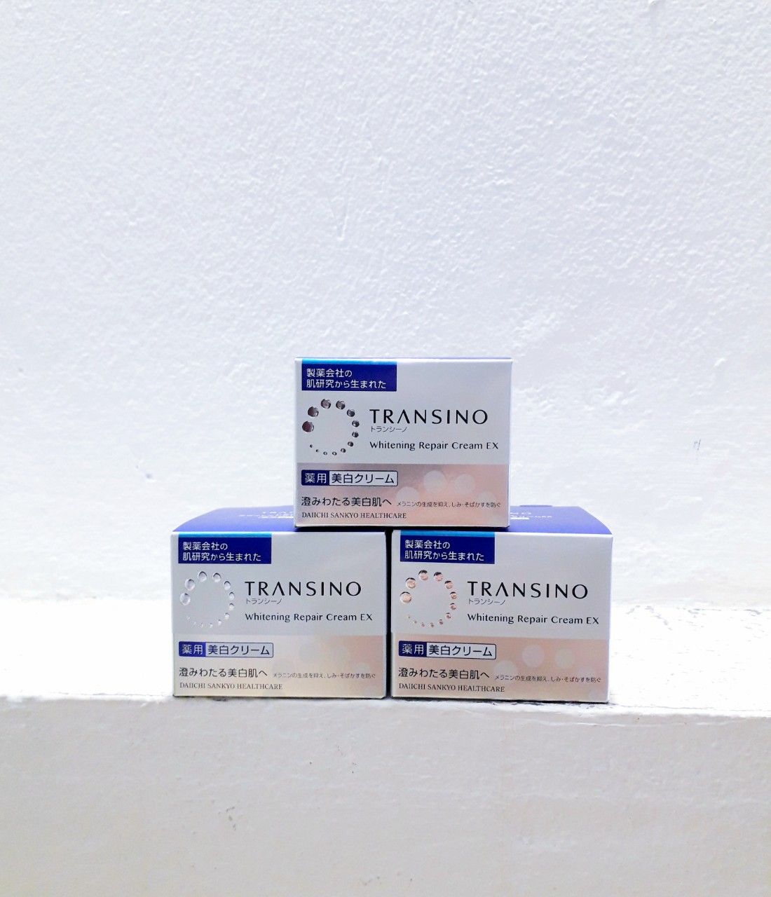 Kem dưỡng ẩm Transino Whitening Repair Cream EX trị nám trắng da 35g