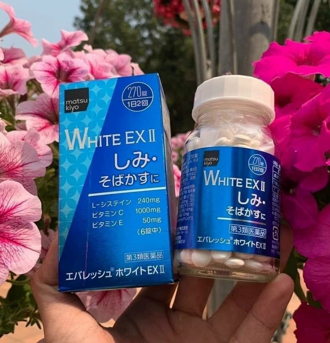 Viên uống trị nám Matsukiyo White EX II 270 viên